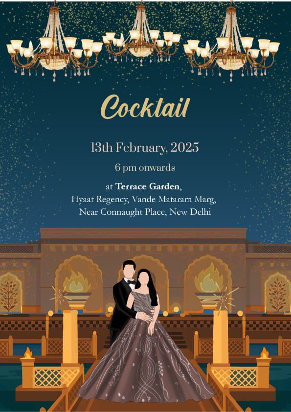 Shaadi Symphony wedding invitation template - Page 5