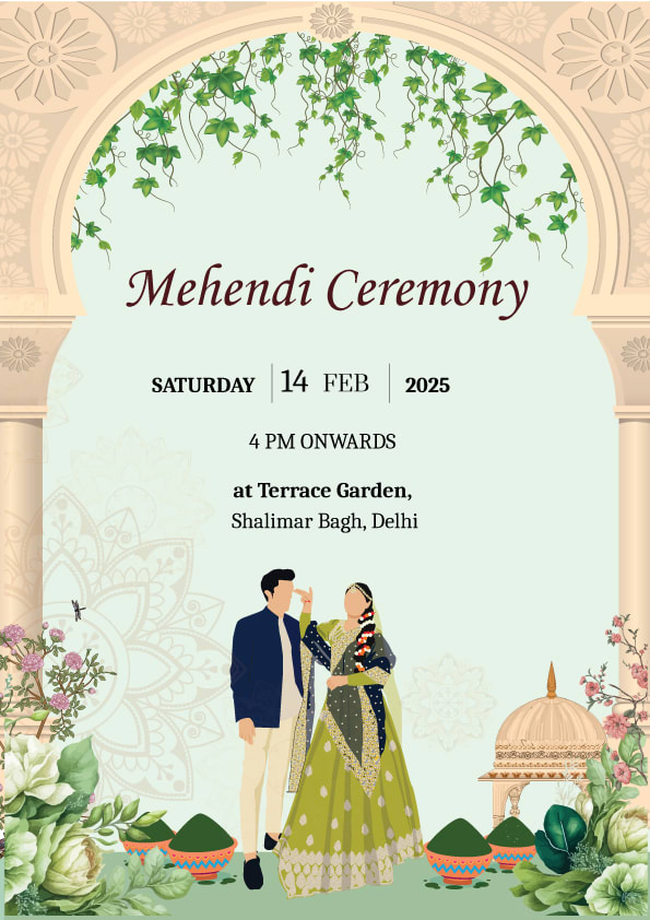 The Grand Shaadi wedding invitation template - Page 3
