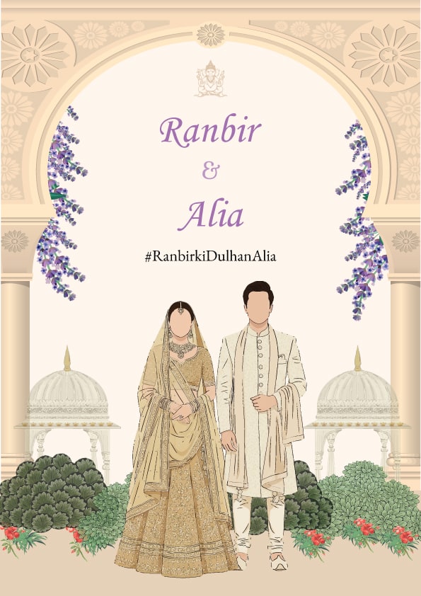 The Grand Shaadi wedding invitation template