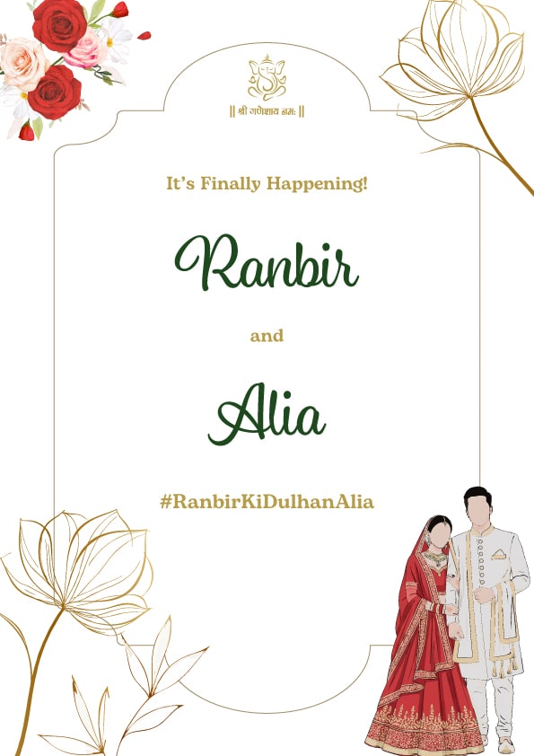 Peach Serenity wedding invitation template