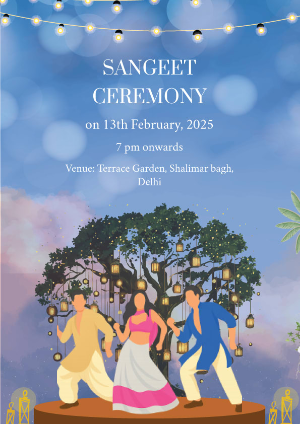 Peach Serenity wedding invitation template - Page 4